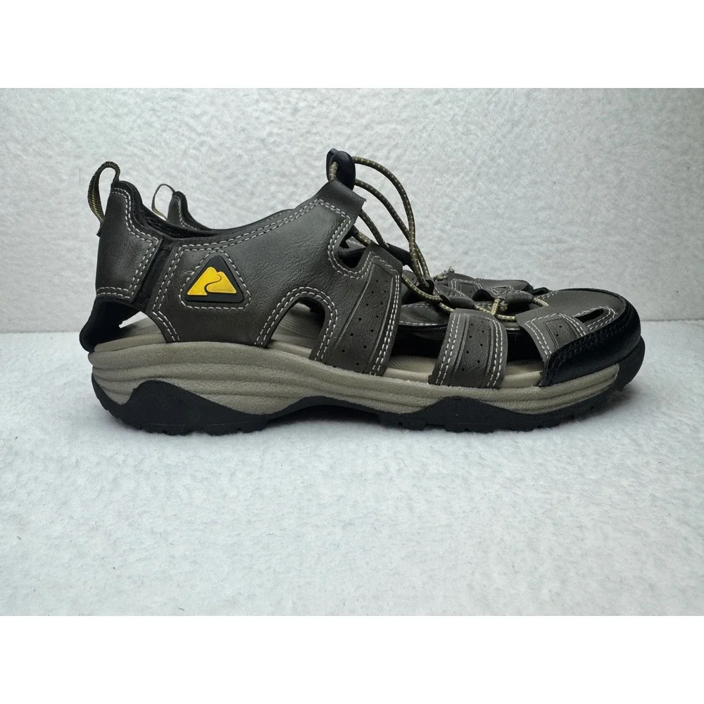 Ozark Trail Men's Sport Sandals OT23GN01 Size 7 Grey Hiking Water Shoes